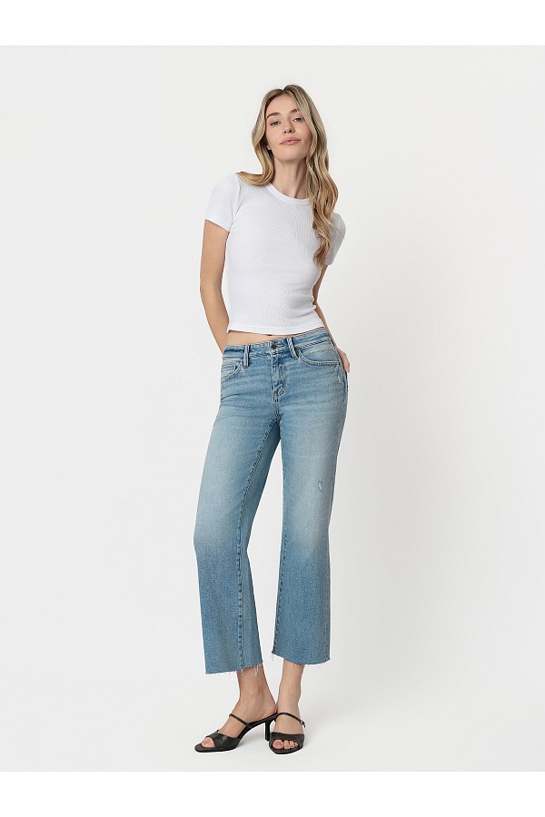 MID RISE TINTED MEDIUM LIGHT WASH C...